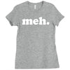 meh Ladies Fitted T-Shirt