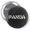 Panda Write T-Shirt Pin-back button