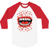 crazy laughter 3/4 Sleeve Shirt