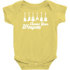 choose your weapon Baby Onesie