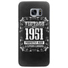 vintage made in 1951 perfectly aged a living legend Samsung Galaxy S7 Edge