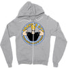 bravo's gym Zipper Hoodie