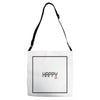 happy Adjustable Strap Totes