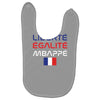 Librate Egalite Mbappe France Baby Bibs