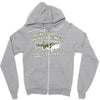 she was short, fat and had a big mouth! Zipper Hoodie