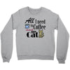 coffee cat Crewneck Sweatshirt