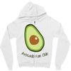 avocado fan club Zipper Hoodie