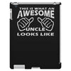 this is what an awesome uncle looks like   mens funny father's day iPad 3 and 4 Case