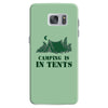 camping is in tents t shirt Samsung Galaxy S7