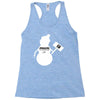 snowman   jake paul Racerback Tank