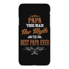 papa the man the myth best papa ever iPhoneX