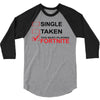 Too Busy Playing Fortnite 3/4 Sleeve Shirt