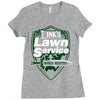 links lawn service Ladies Fitted T-Shirt