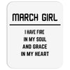 March Girl Mousepad
