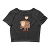 french toast kiss Crop Top