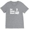 v6 eat sleep shoot V-Neck Tee