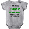 camp director Baby Bodysuit
