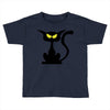 black cat Toddler T-shirt