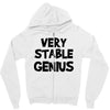 very stable genius Zipper Hoodie
