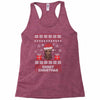 groot christmas Racerback Tank
