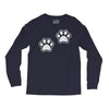 dog paws set of 2 Long Sleeve Shirts