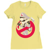 mario's wolrd parody Ladies Fitted T-Shirt