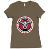 building muscle Ladies Fitted T-Shirt