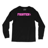 fighter breast cancer Long Sleeve Shirts
