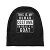 goat halloween costume Baby Beanies