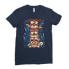 crazy totem Ladies Fitted T-Shirt