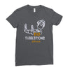 no suggestions please Ladies Fitted T-Shirt