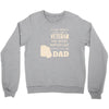 veteran dad 2 Crewneck Sweatshirt