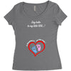 Say Hello to My Little BB Women's Triblend Scoop T-shirt