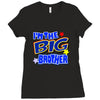 i'm the big brother Ladies Fitted T-Shirt