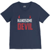 handsome devil V-Neck Tee