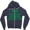 everyone loves an irish boy Zipper Hoodie