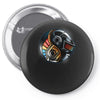 daft yin yang Pin-back button