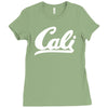 cali black new Ladies Fitted T-Shirt