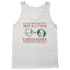 golden christmas Tank Top