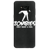 zombies only want a hug bad taste haloween zombie pop culture gift Samsung Galaxy S8