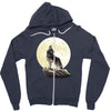 howl at the moon Zipper Hoodie