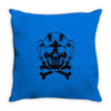 space princess skull Throw Pillow