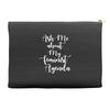 Women, love, Rights, Feminism, Feminist, Female, Funny, Woman, Girl Po Accessory Pouches