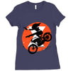 black attack Ladies Fitted T-Shirt