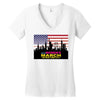 2018 Women's March On New York City Women's V-Neck T-Shirt