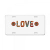 Love License Plate