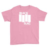 black flag new Youth Tee