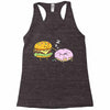 cheeseburger pranks doughnut Racerback Tank