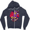 gugu rider Zipper Hoodie