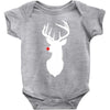 deer skull christmas Baby Bodysuit